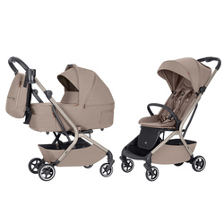Carrello Magia CRL-6555 Spice Beige wózek 2w1 głęboko-spacerowy 