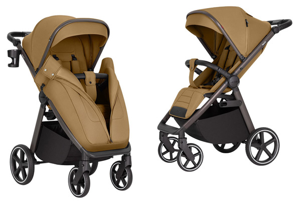 Stylowy wózek spacerowy Carrello Bravo SL Deluxe CRL-5520, dwa ujęcia