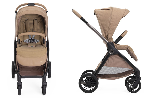 Chicco Bellagio 2 spacerówka, wygodne siedzisko i barierka ochronna