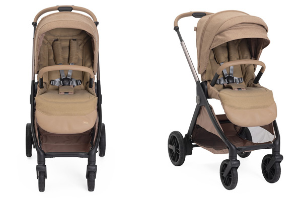 Chicco Bellagio 2 spacerówka, przewiewne siedzisko i pasy bezpieczeństwa