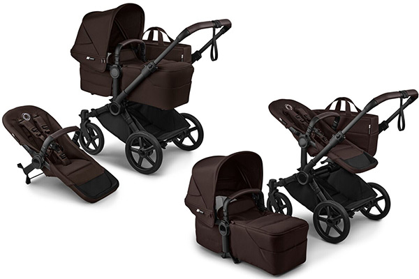 Modułowy wózek 2w1 Bugaboo Donkey 6 Mono z gondolą i siedziskiem