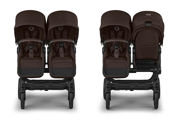 Funkcjonalny wózek bliźniaczy Bugaboo Donkey 6 Twin z dwiema konfiguracjami