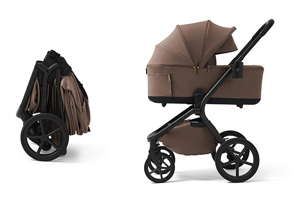 Kompaktowo składana gondola Future Design Inspiro na stelażu