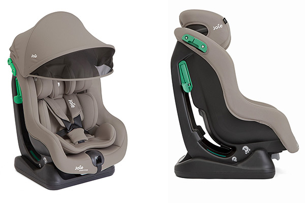Joie Steadi R129, bezpieczny fotelik z budką i wkładką dla malucha