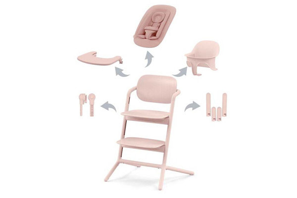 Cybex Lemo 4w1 krzesełko do karmienia dzieci – konfiguracje