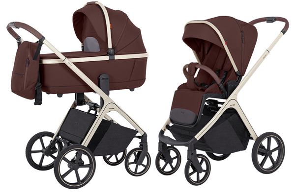 Wózek dziecięcy Carrello Vector 2w1 z gondolą i siedziskiem spacerowym