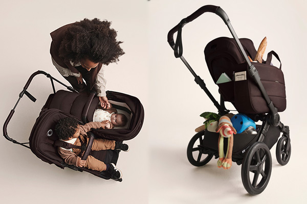 Bugaboo Donkey 6 praktyczny wózek z gondolą i dużym koszem