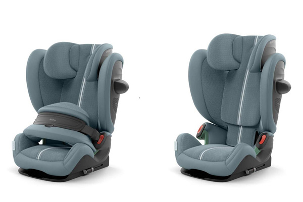 Cybex Pallas G3 stylowy fotelik samochodowy, niebieska tapicerka