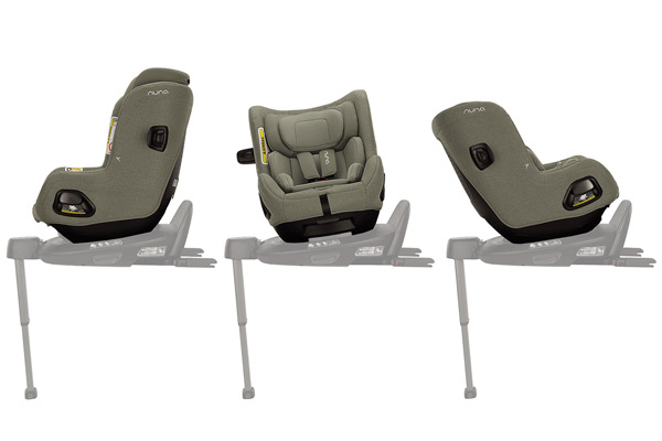 Nuna Todl Next komfortowy fotelik samochodowy dla dziecka, zielony