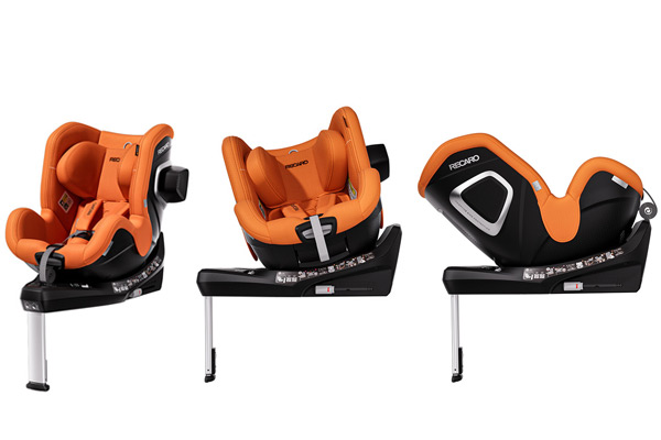Recaro Toron 1 Kid stylowy fotelik samochodowy, pomarańczowy