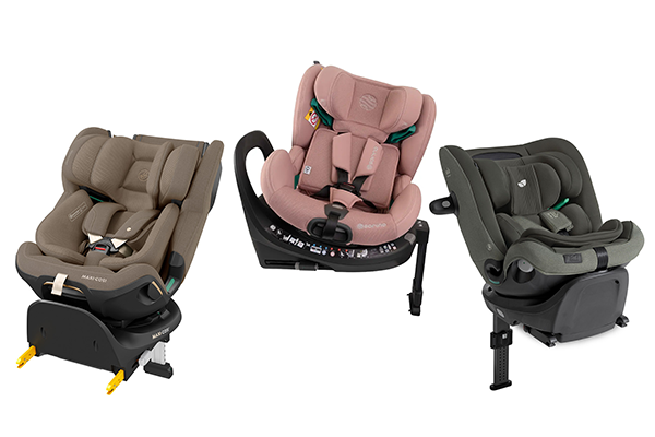 Obrotowe foteliki samochodowe dla dziecka 40-150 cm wzrostu - foteliki 9-36 kg obrotowe - poradnik-sklep-saturbaby.pl