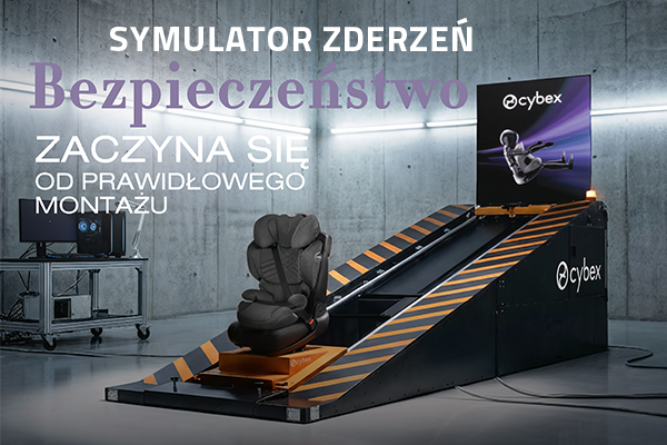Symulator zderzeń - pokaz w sklepie SaturBaby w Warszawie na Białołęce - 17-18 kwetnia 2026