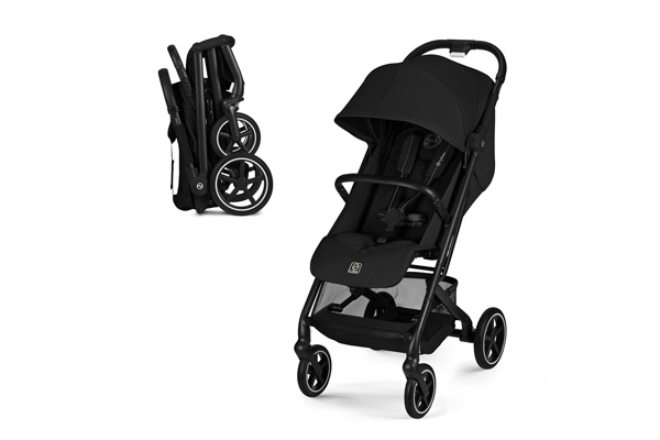 kompaktowy wózek Cybex Beezy 2026 po szybkim złożeniu
