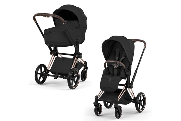 luksusowy wózek Cybex Priam 5.0 2w1 w czerni
