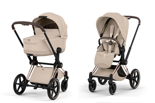 Stylowy Cybex Priam 5.0 Style z gondolą i spacerówką