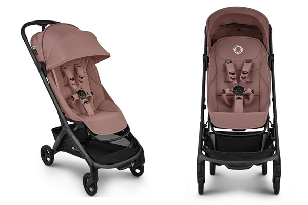 Stylowy Bugaboo Butterfly 2 w różowej tapicerce z błyskawicznym składaniem