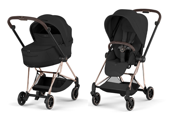 Lekki Cybex Mios 4.0 ze składaną gondolą