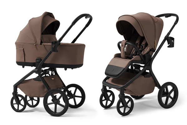 Wózek 2w1 Future Design Inspiro z gondolą i spacerówką do wyprawki