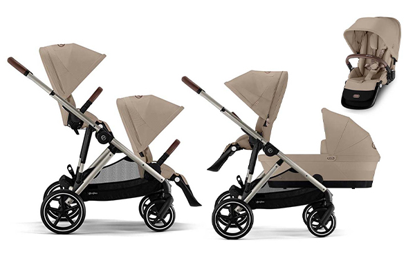 Cybex Gazelle S - wózek 2w1, bliźniaczy lub rok po roku
