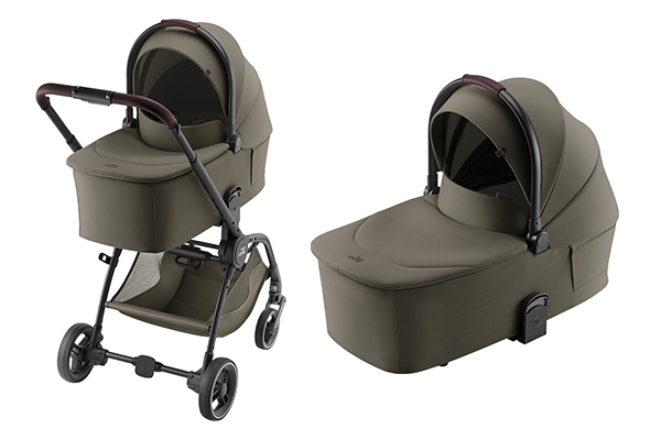 Gondola kompaktowego wózka Rio w kolorze zielonym