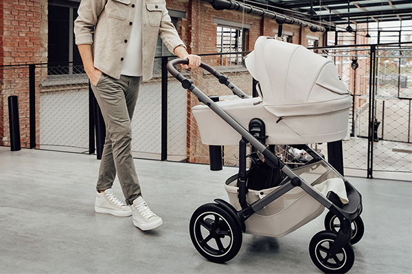 Jasno beżowa gondola wózka 2w1 Britax Romer Smile 5Z