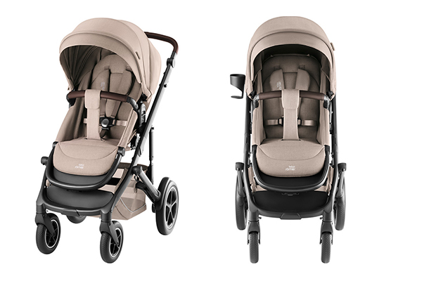 Obszerne i komfortowe siedzisko spacerowe Smile 5Z