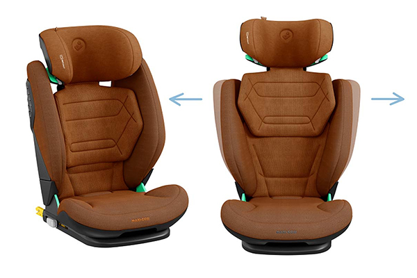 Maxi Cosi RodiFix Pro 2 fotelik z funkcją spania i rozchyłem w ramionach