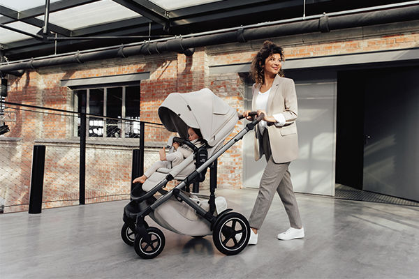 wózek spacerowy terenowy britax romer smile 5z w kolorze soft taupe