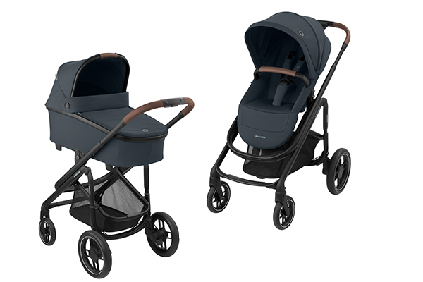 Maxi-Cosi Plaza Plus wózek z dużymi kołami i wysoko osadzoną gondolą - idealny dla wysokich rodziców
