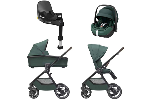 Maxi-Cosi Oxford z fotelikiem Pebble 360 Pro2 i bazą FamilyFix 360 Pro