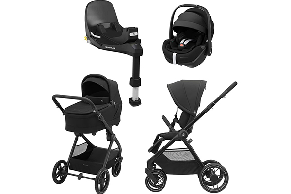 Maxi-Cosi Oxford+ z fotelikiem Pebble 360 Pro2 i bazą FamilyFix 360 Pro