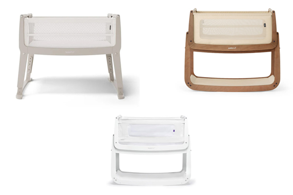 Różne modele łóżeczek SnuzPod.