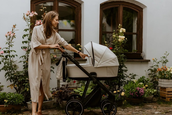 wózek roan w jasnym kolorze idealny na każdy teren