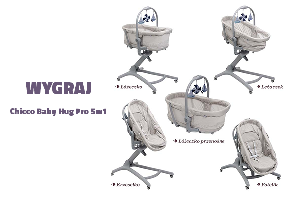 Konkurs w SaturBaby - wygraj Chicco Baby Hug Pro 5w1