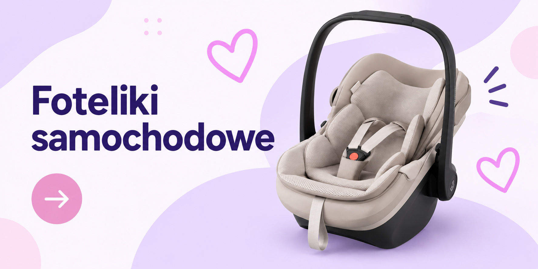 Foteliki samochodowe Warszawa – sklep SaturBaby