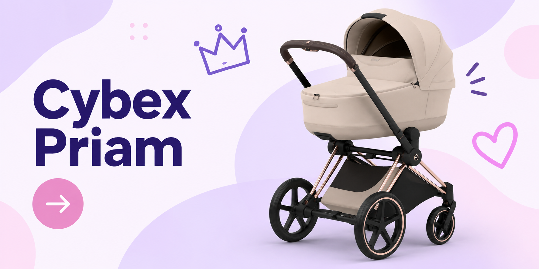 Cybex Priam Warszawa – wózki w sklepie SaturBaby