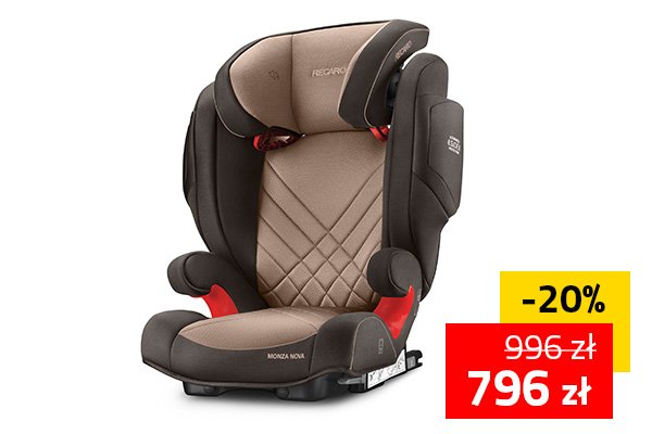 Fotelik Recaro Monza Nova 2 Seatfix 15-36 kg