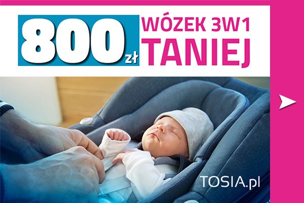 Wózek 3w1 800 zł taniej