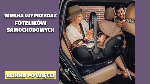 Wielka wyprzedaż fotelików samochodowych