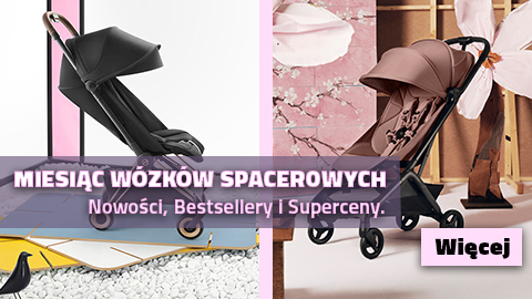 Miesiąc wózków spacerowych - SaturBaby - kwiecień 2026