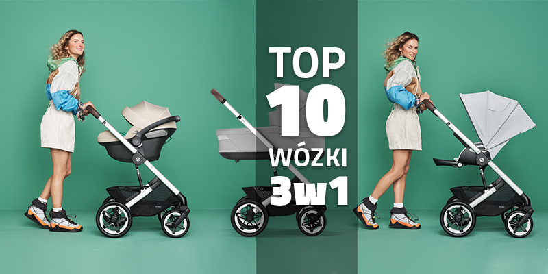 Top 10 wózki 3w1 w SaturBaby 2024