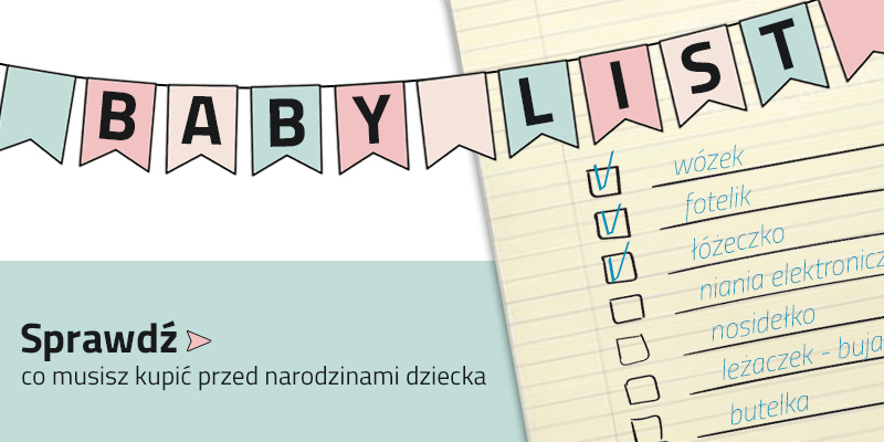 BABY list - wyprawka dla noworodka