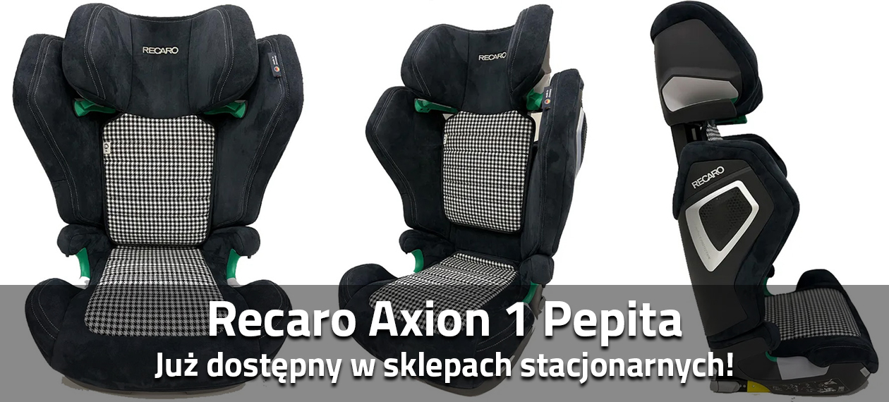 Nowość - Recaro Axion 1 Pepita w SaturBaby!