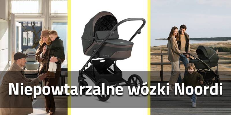 Wózki Noordi – skandynawski styl i komfort na każdą pogodę