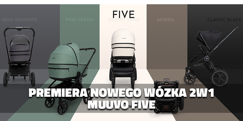 NOWOŚĆ MUUVO FIVE - premiera już DZISIAJ!