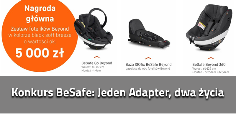Konkurs BeSafe: Jeden Adapter, dwa życia