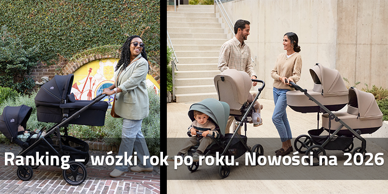 Ranking – wózki rok po roku. Nowości na 2026