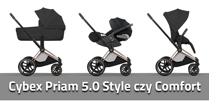Cybex Priam 5.0 Style czy Comfort – czym się różnią i którą wersję wybrać