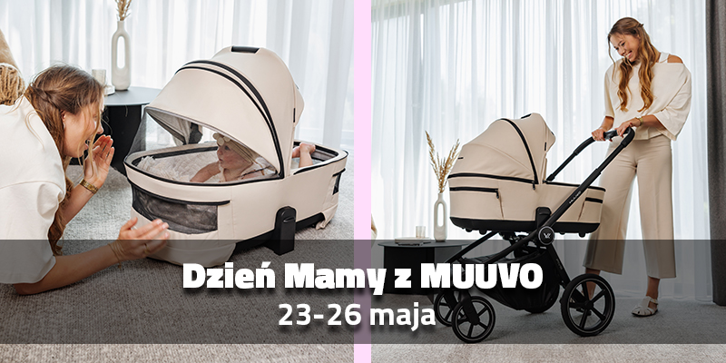 Dzień Mamy z MUUVO w SaturBaby – 23–26 maj