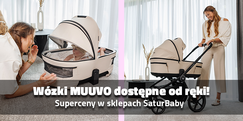 Wózki MUUVO dostępne od ręki – najlepsze ceny 12–15.06